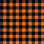 Orange Plaid