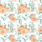 Peach and Eucalyptus