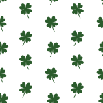 St Patrick's Day Four Leaf Clover