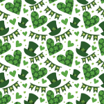 St Patrick's Day Hats and Hearts
