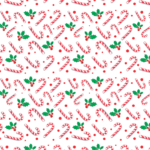 Candy Canes and Holly